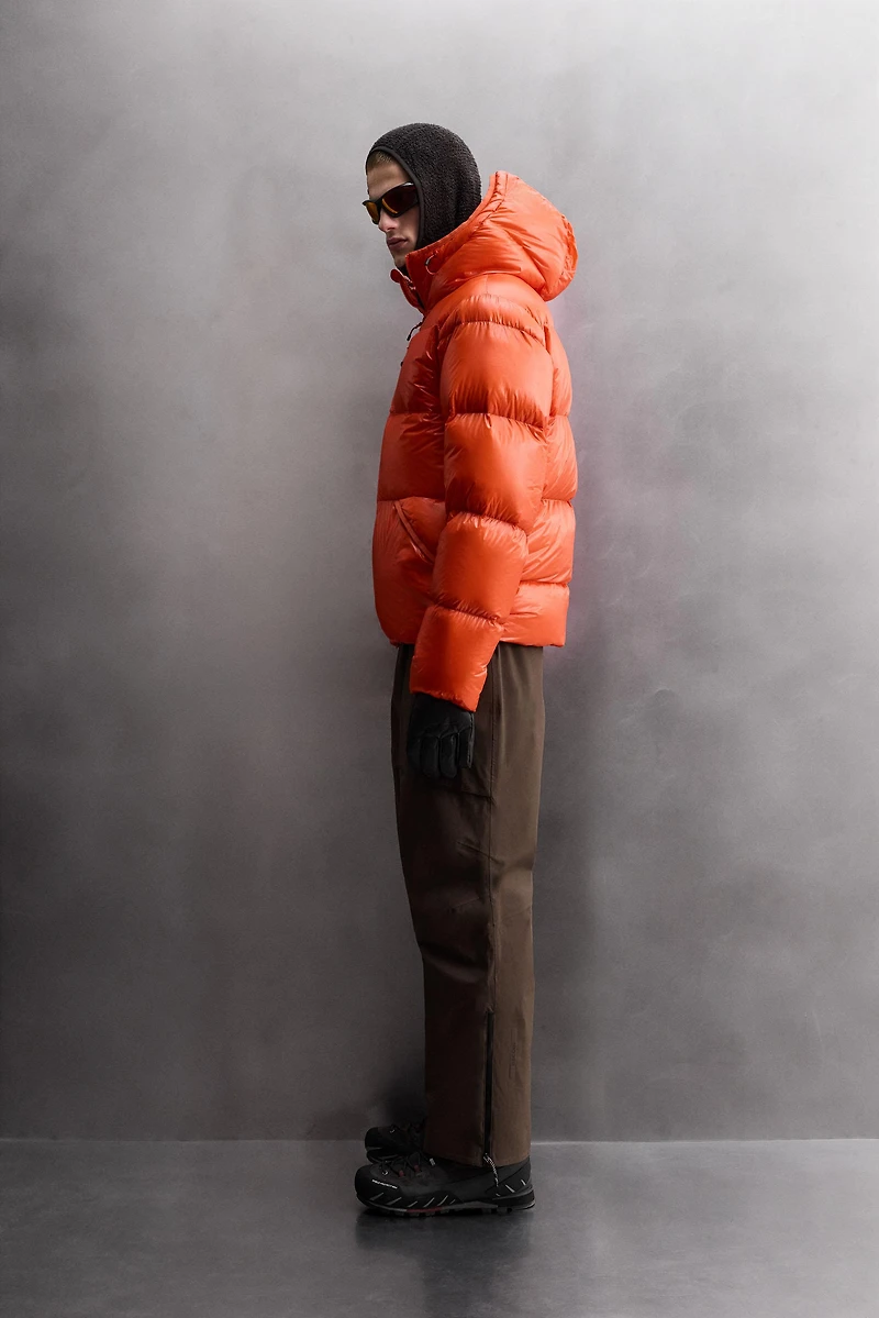 FEATHER DOWN SKI PUFFER JACKET