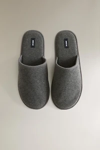 WARM FABRIC SLIPPERS