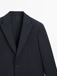 Veste de costume 100 % laine froide