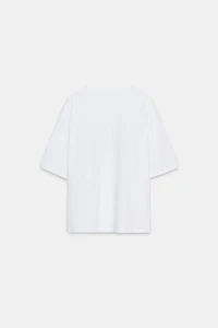 T-SHIRT À INSCRIPTION ET MANCHES COURTES