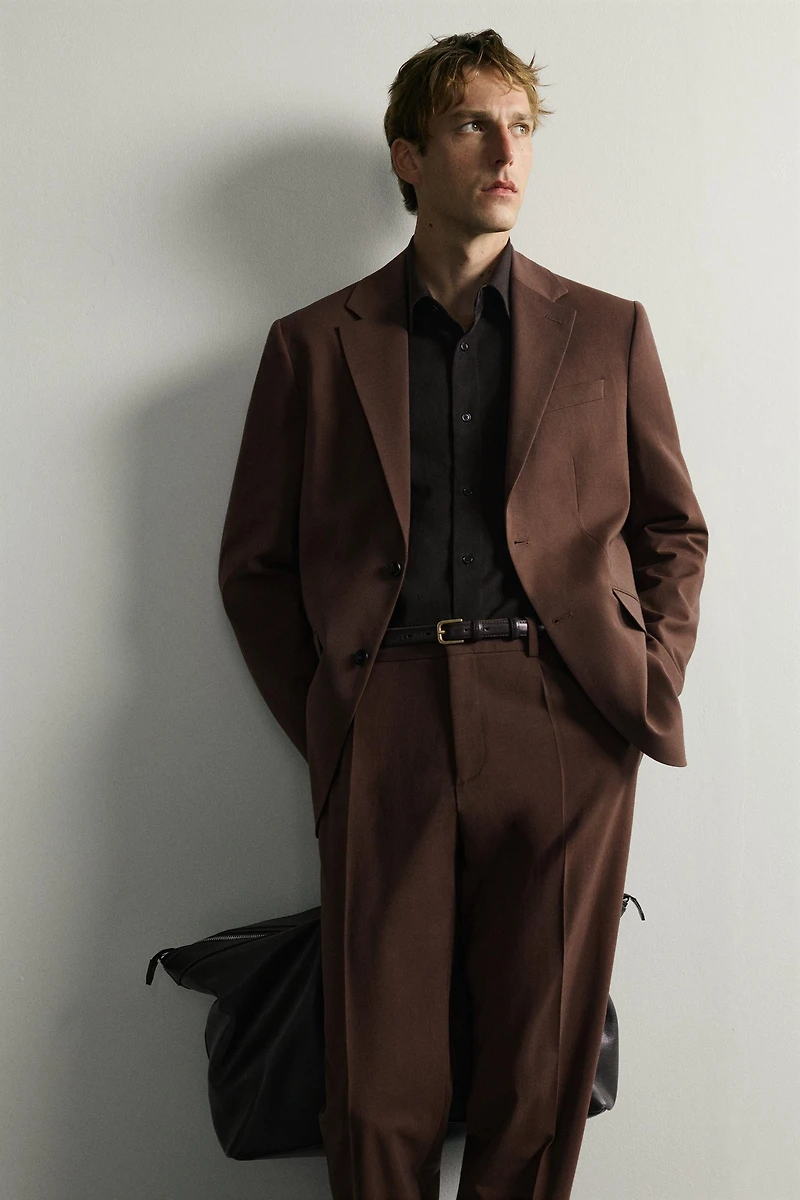 REGULAR FIT SUIT BLAZER