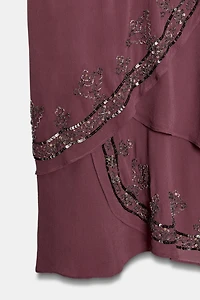 SHORT SEQUIN DRESS