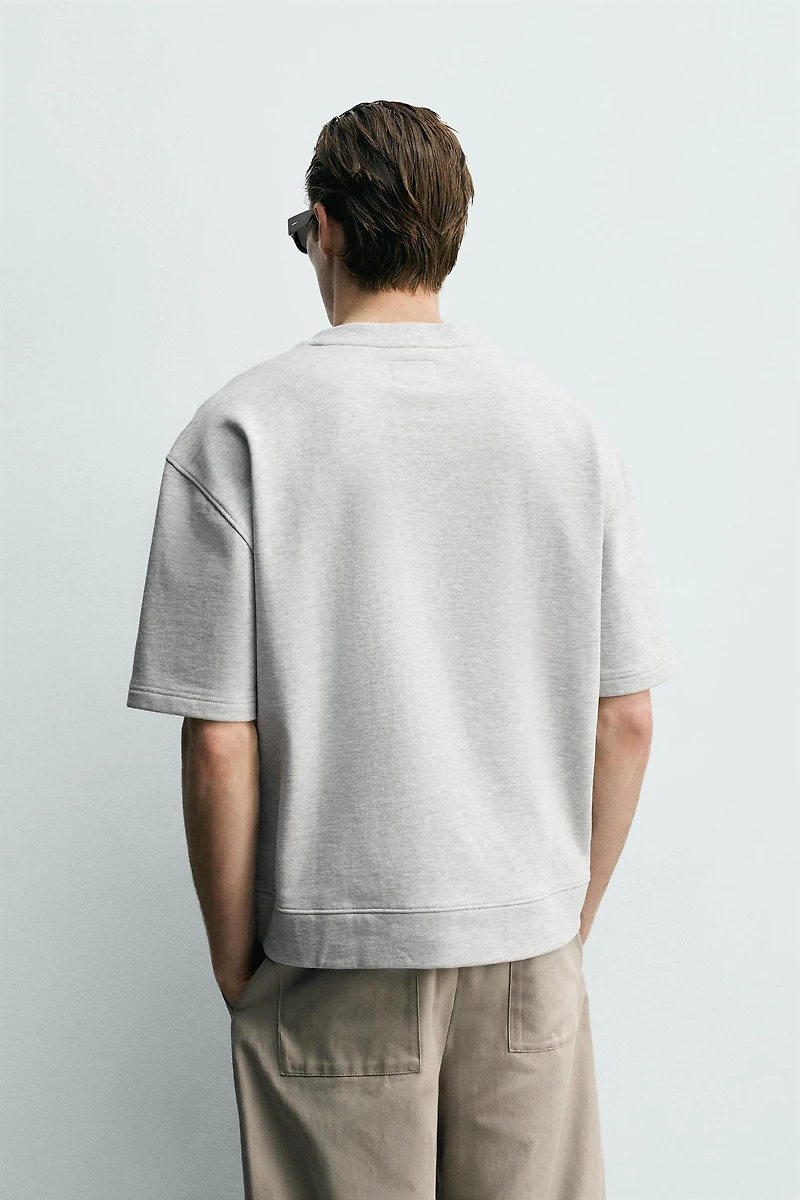 SWEAT COL ROND COUPE AMPLE