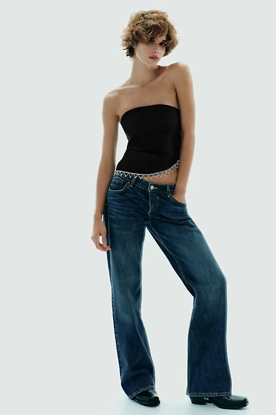 JEWEL STRAPLESS TOP