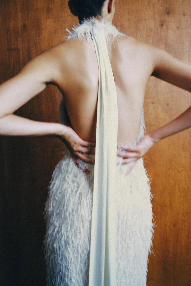 ZW COLLECTION HALTER DRESS