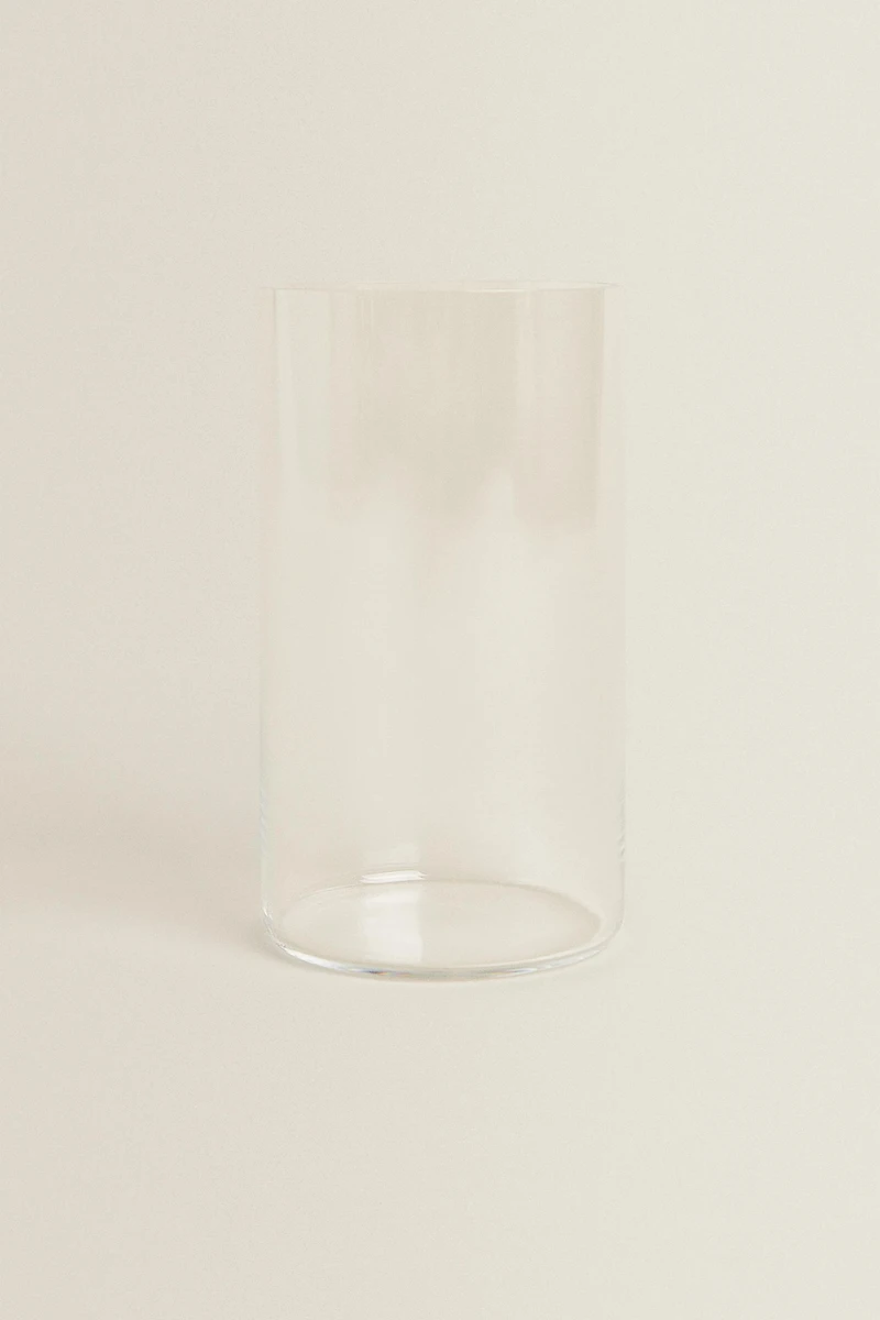 STRAIGHT CRYSTALLINE SOFT DRINK TUMBLER
