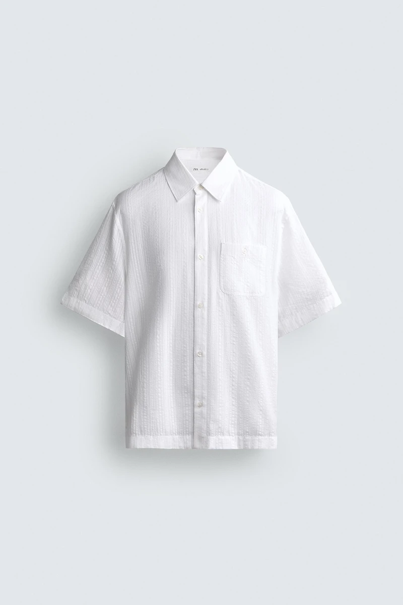 STRIPED JACQUARD SHIRT
