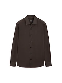 Extra fine regular fit linen shirt