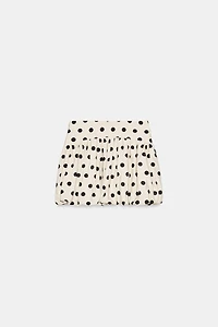 JUPE-PANTALON BALLON À POIS