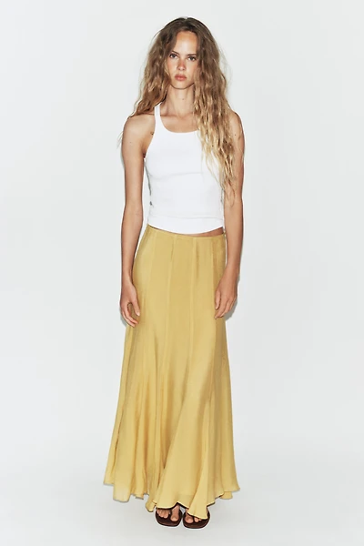 FLOWY LONG SKIRT