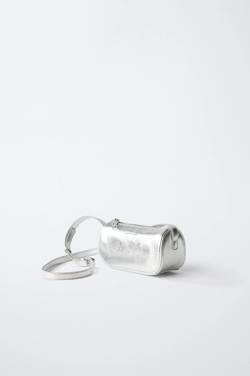 METALLIC CROSSBODY BAG