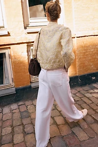JACQUARD BOMBER JACKET