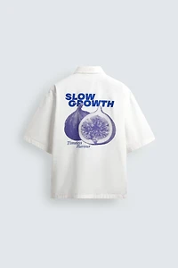 WASHED GRAPHIC PRINT SHIRT
