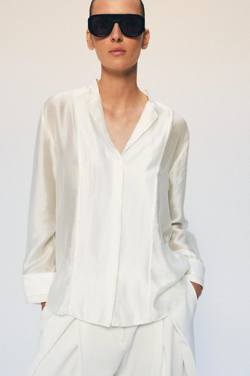 ZW COLLECTION FLOWY SHIRT