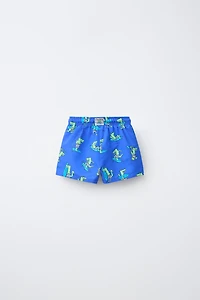2-6 YEARS/ CROCODILE SWIM SHORTS