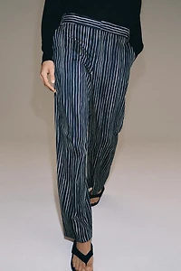 ZW COLLECTION STRIPED PANTS
