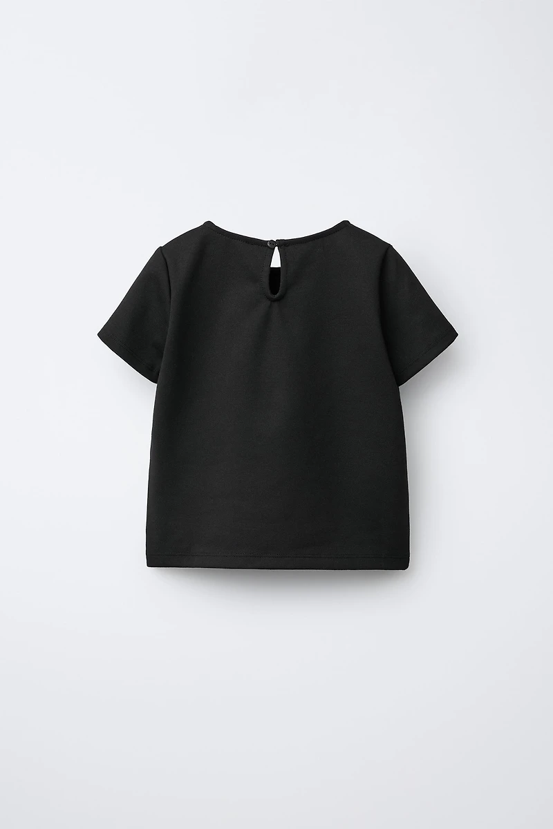 PONTE ROMA FLORAL T-SHIRT