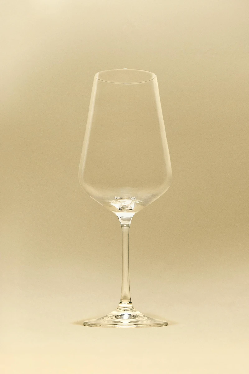 SMOOTH BOHEMIA CRYSTAL GLASS