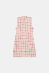 SHORT TEXTURED DRESS