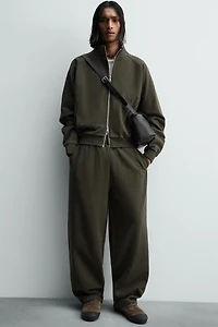 WASHED BALLOON FIT JOGGING PANTS