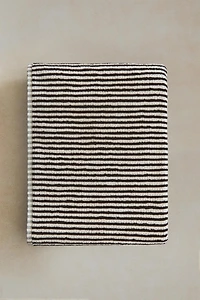 DYED THREAD COTTON BATH TOWEL