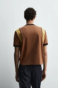 CONTRAST SLOGAN T-SHIRT HARRY LAMBERT FOR ZARA X DISNEY