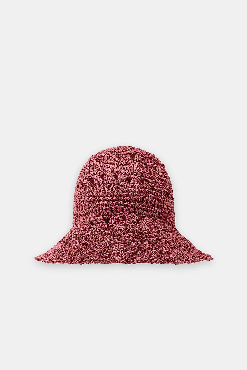 100% PAPER WOVEN HAT