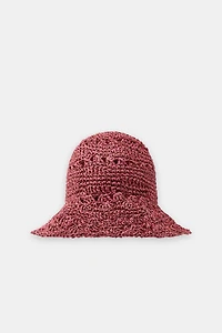 100% PAPER WOVEN HAT
