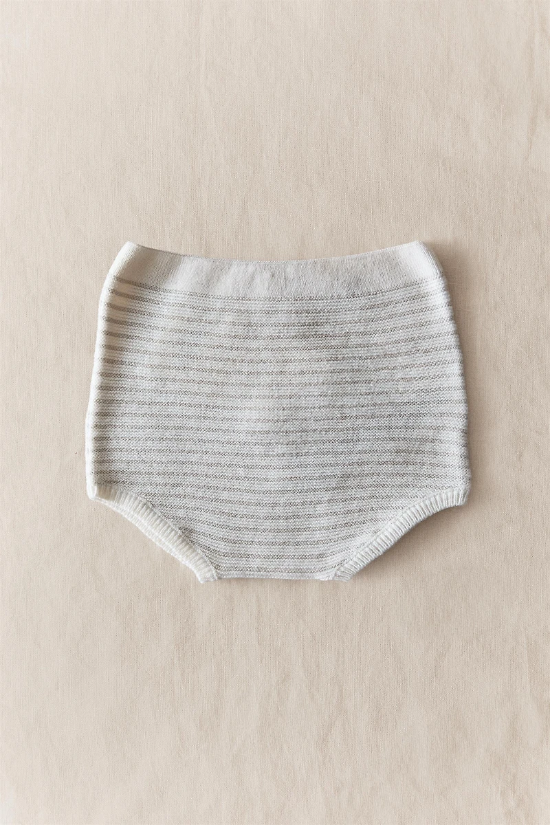 COTTON AND SILK BABY BLOOMERS