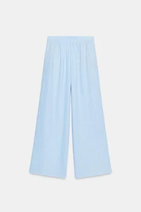 WIDE LINEN PANTS