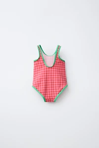 2-6 YEARS / CASA LAWA X ZARA KIDS PLAID SWIMSUIT