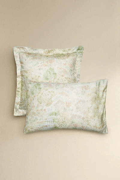 GARDEN PRINT PILLOWCASE