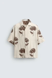 FLORAL EMBROIDERED SHIRT