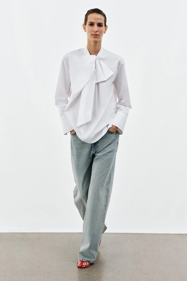 Zara ZW COLLECTION POPLIN SHIRT DRESS at Mall of America in Bloomington, MN