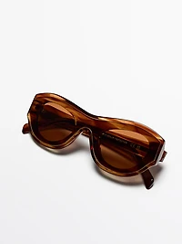 Lunettes de soleil effet double