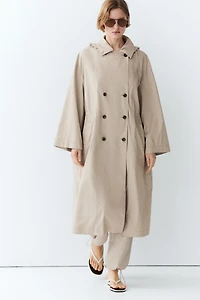 Trench technique coton mélangé