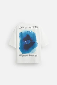 WATERCOLOR PRINT T-SHIRT