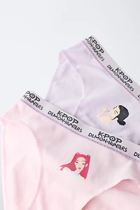 AGES 6-14 / THREE-PACK KPOP DEMON HUNTERS™ NETFLIX © UNDERWEAR