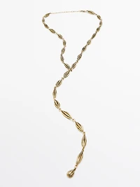 Collier long cacao
