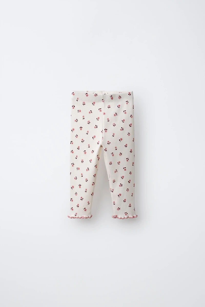 FLORAL PRINT LEGGINGS
