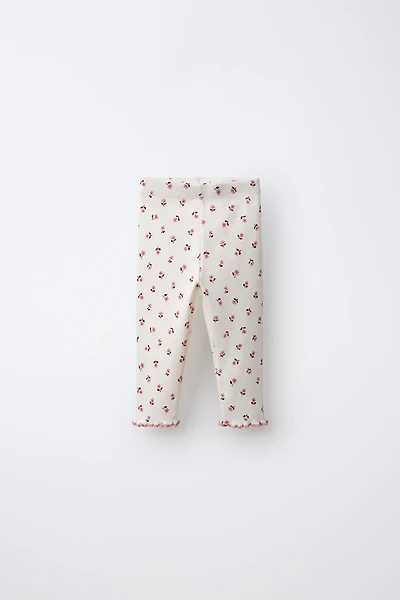 FLORAL PRINT LEGGINGS