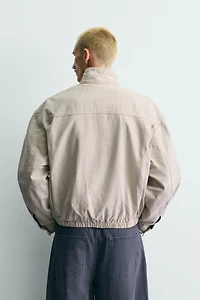 CROPPED FIT FIREMAN CLASP JACKET