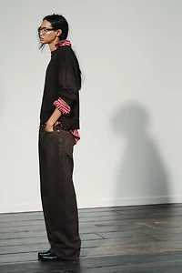 TRF HI-RISE STRAIGHT LEG JEANS