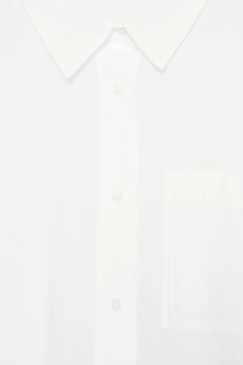 SEMI-SHEER COTTON SHIRT