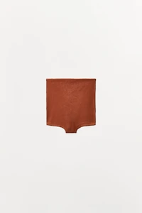 100% SILK SEAMLESS SHORTS