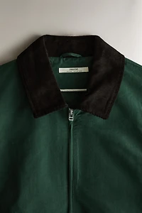 GREEN GOLF CARDIGAN