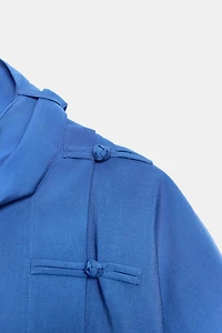ZW COLLECTION FROG FASTENING SHIRT