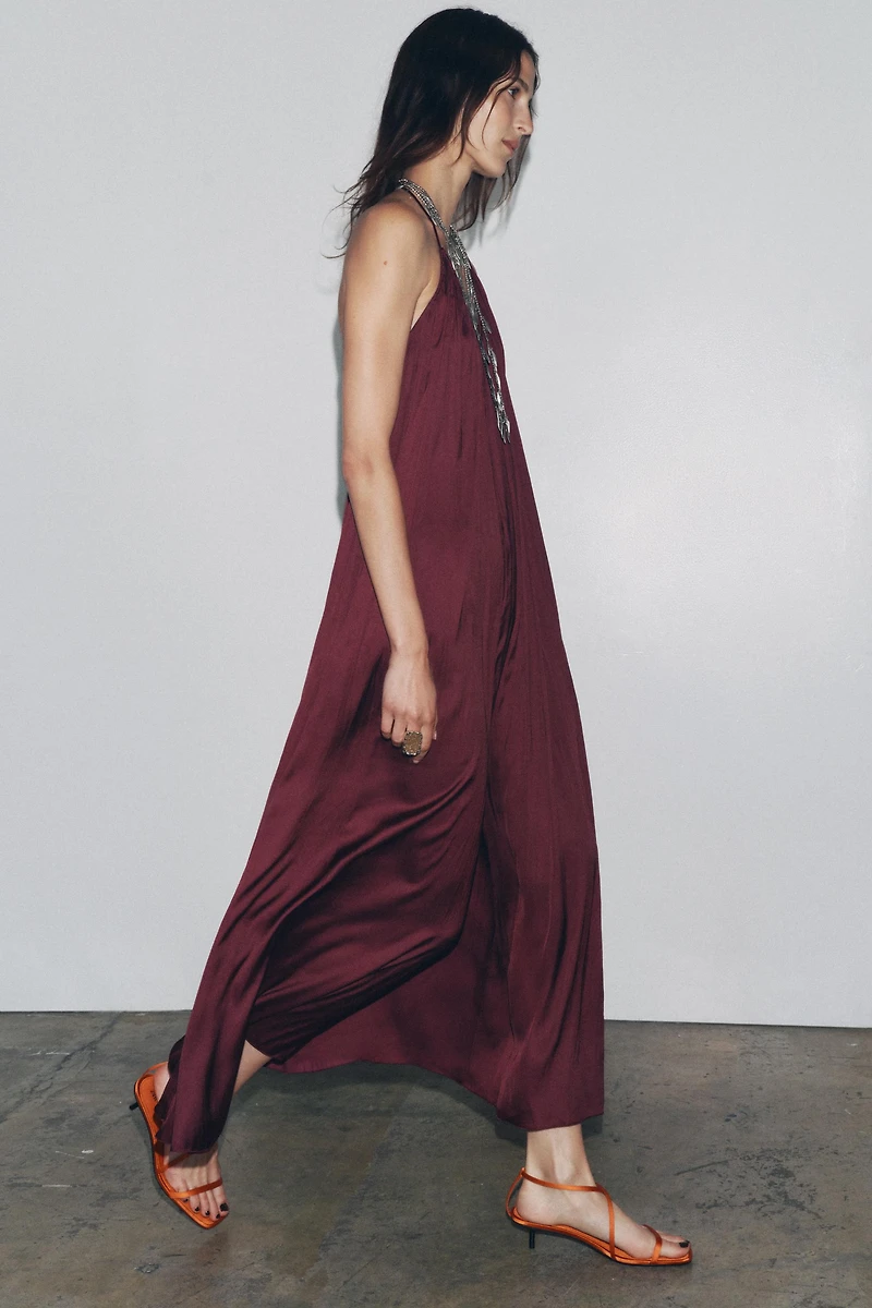 ZW COLLECTION SATIN LONG DRESS