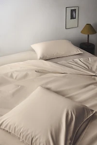 PERCALE COTTON DUVET COVER (300 THREAD COUNT)