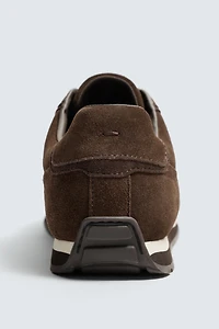 BASKET EN CUIR CASUAL